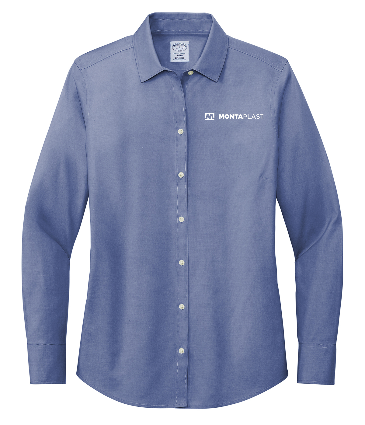 Brooks Brothers® Women’s Wrinkle-Free Stretch Pinpoint Shirt (embroidered)