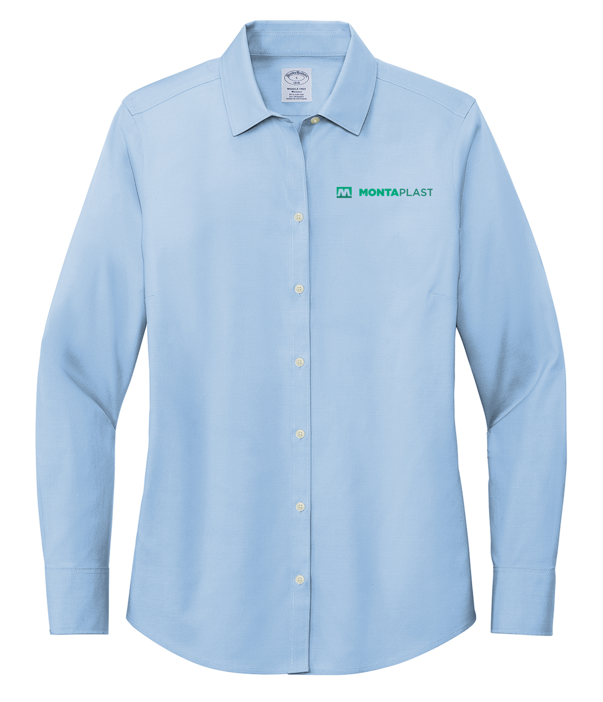 Brooks Brothers® Women’s Wrinkle-Free Stretch Pinpoint Shirt (embroidered)