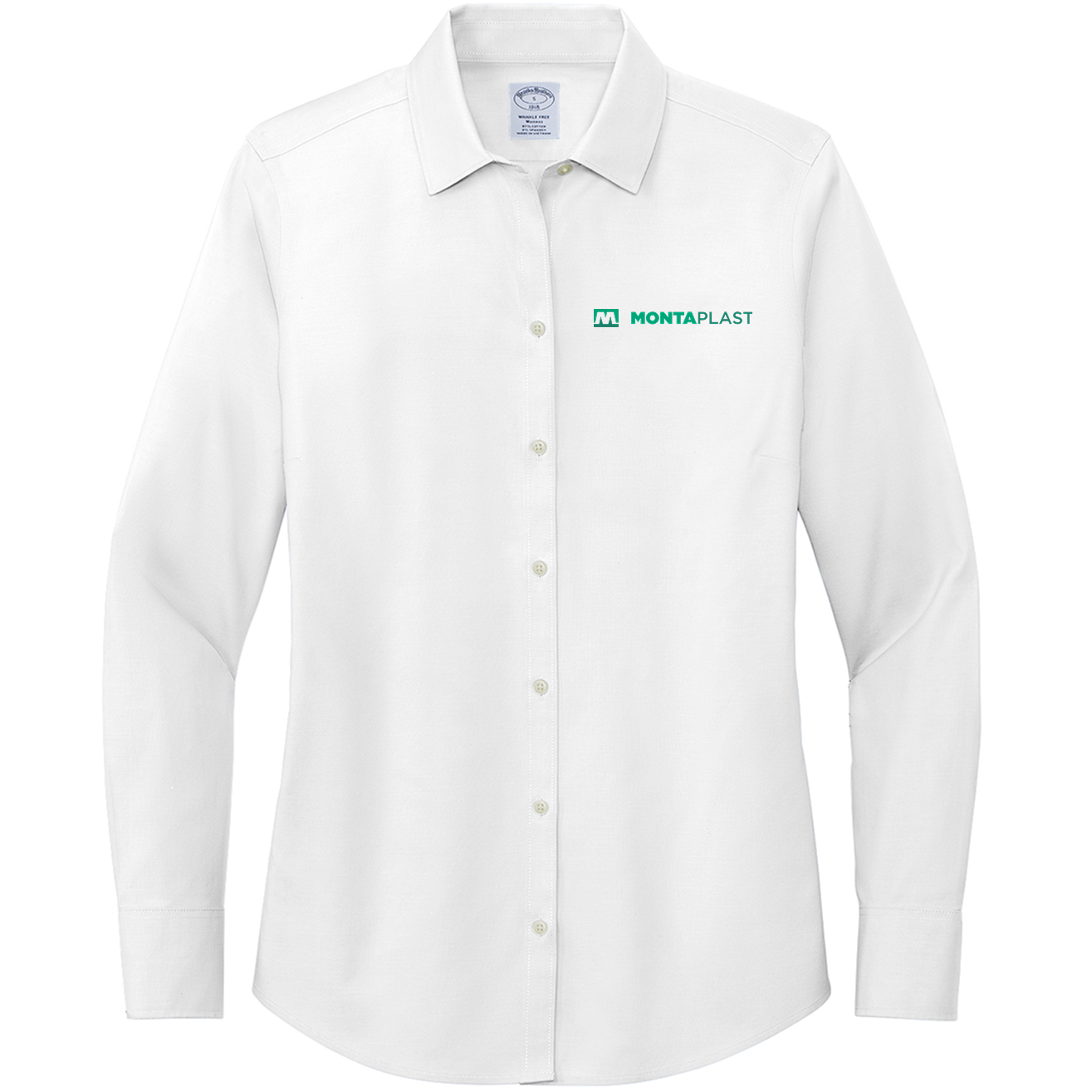 Brooks Brothers® Women’s Wrinkle-Free Stretch Pinpoint Shirt (embroidered)